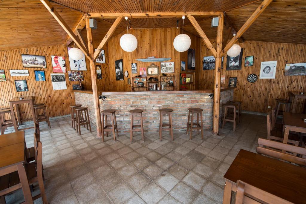Lounge nebo bar v ubytování Otel Diyojen