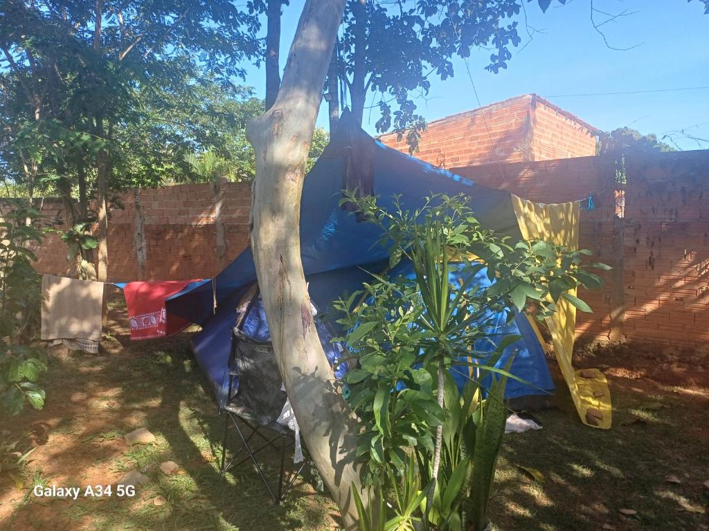 En have udenfor Camping Santa Luzia