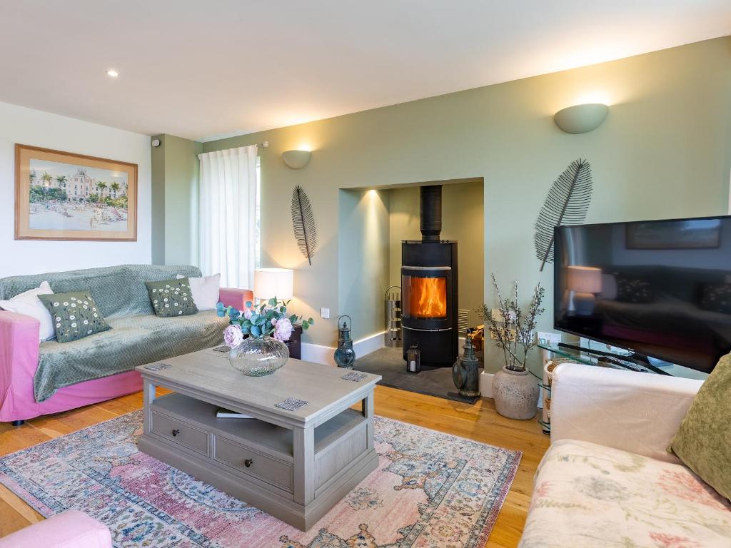 Posezení v ubytování The Augusta House