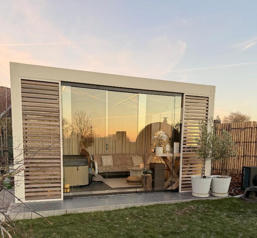 Zahrada ubytování B&B - Privé Wellness Moonlight