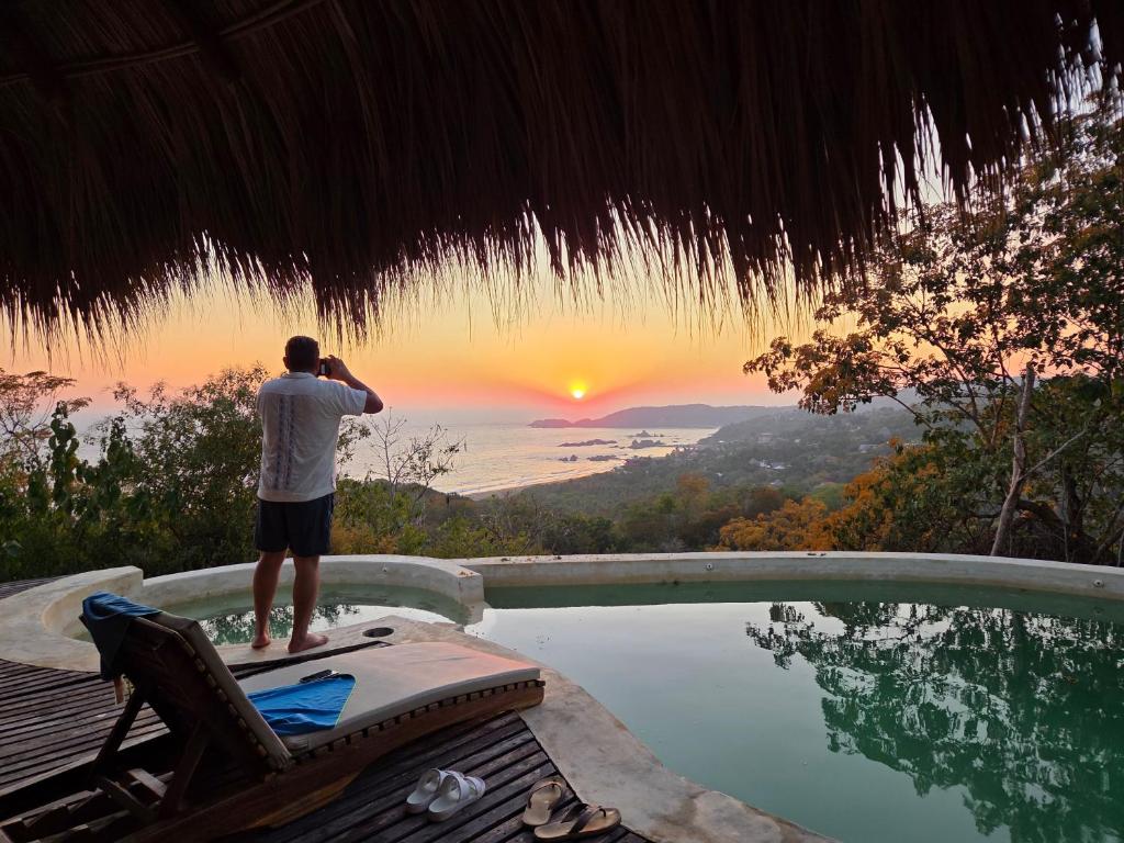 Naturlandskabet i nærheden af hotellet