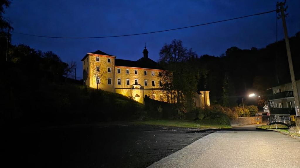 Bygningen som vandrehjemmet ligger i