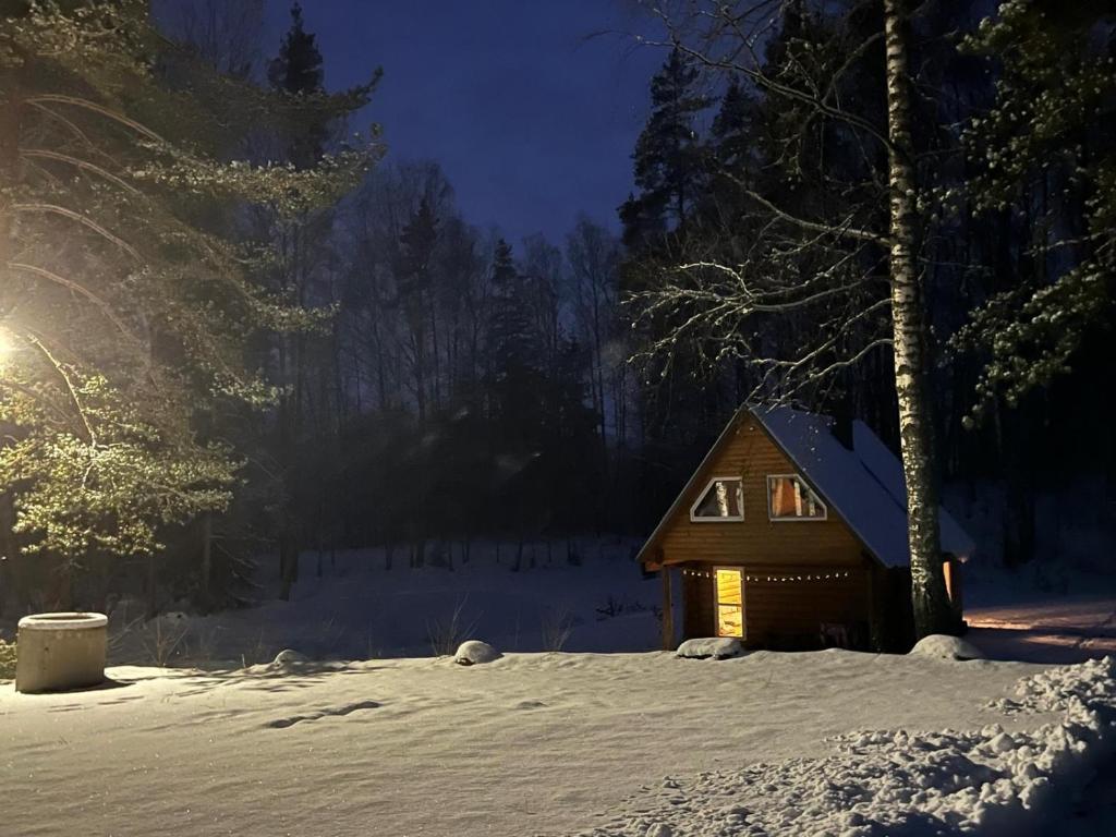 Ozolsala durante l'inverno