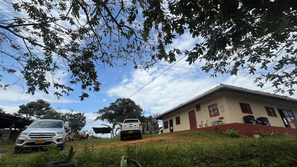 Bygningen som landstedet ligger i