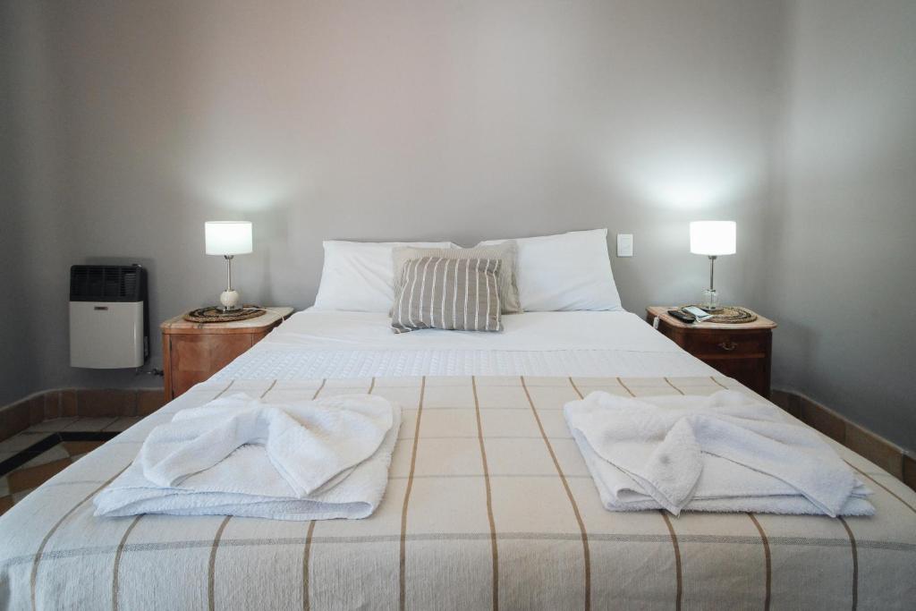 Letto o letti in una camera di La Posta del Jesuita