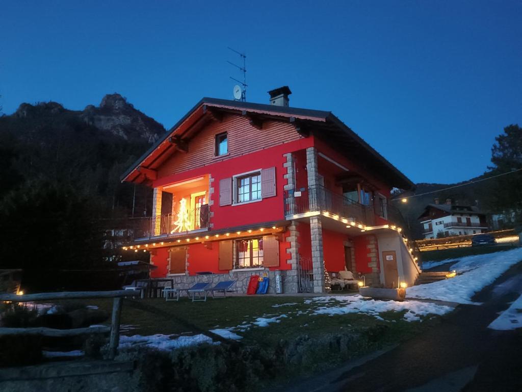 En generel udsigt til bjerge eller udsigt til bjerge taget fra lejligheden