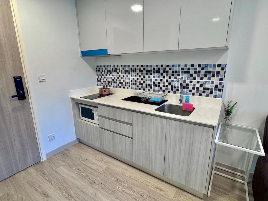 Kuchyň nebo kuchyňský kout v ubytování Marvest Lover