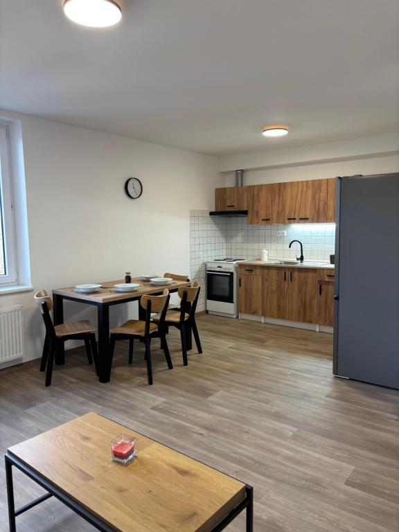 Køkken eller tekøkken på Villa Amarotico byt 3 Plesná