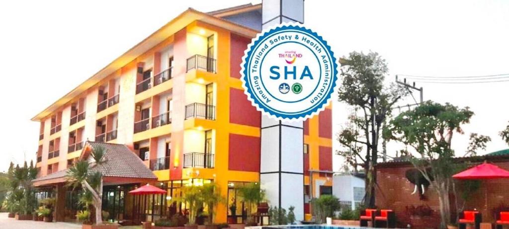 Bygningen som hotellet ligger i