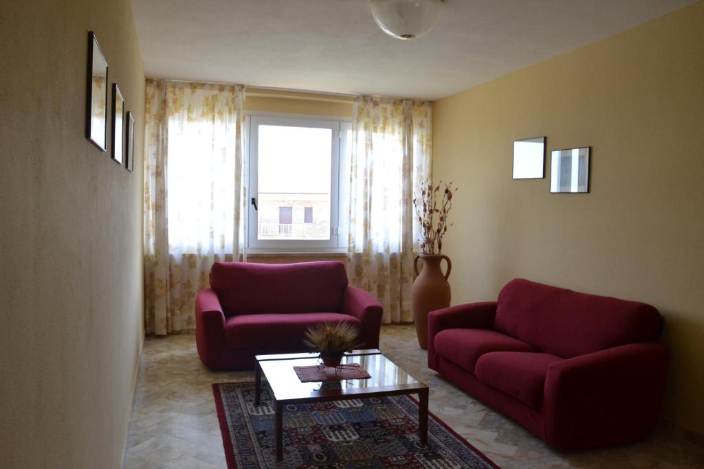 Posezení v ubytování Albergo Di Murlo