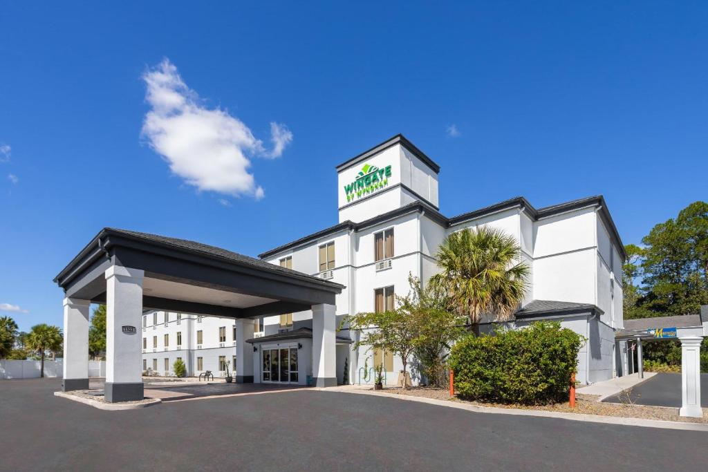 Bygningen som hotellet ligger i