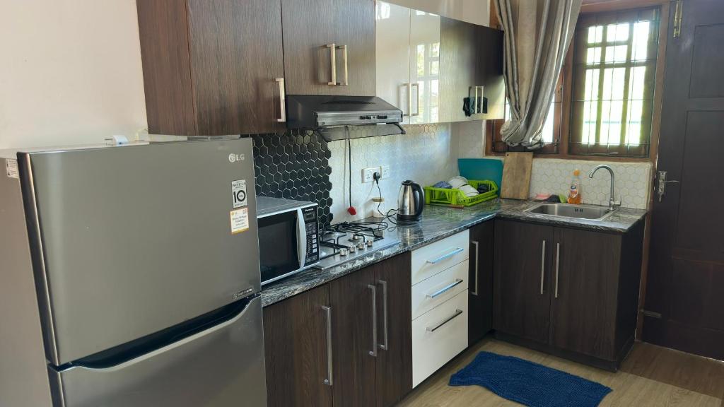 Køkken eller tekøkken på Villa Fiorita