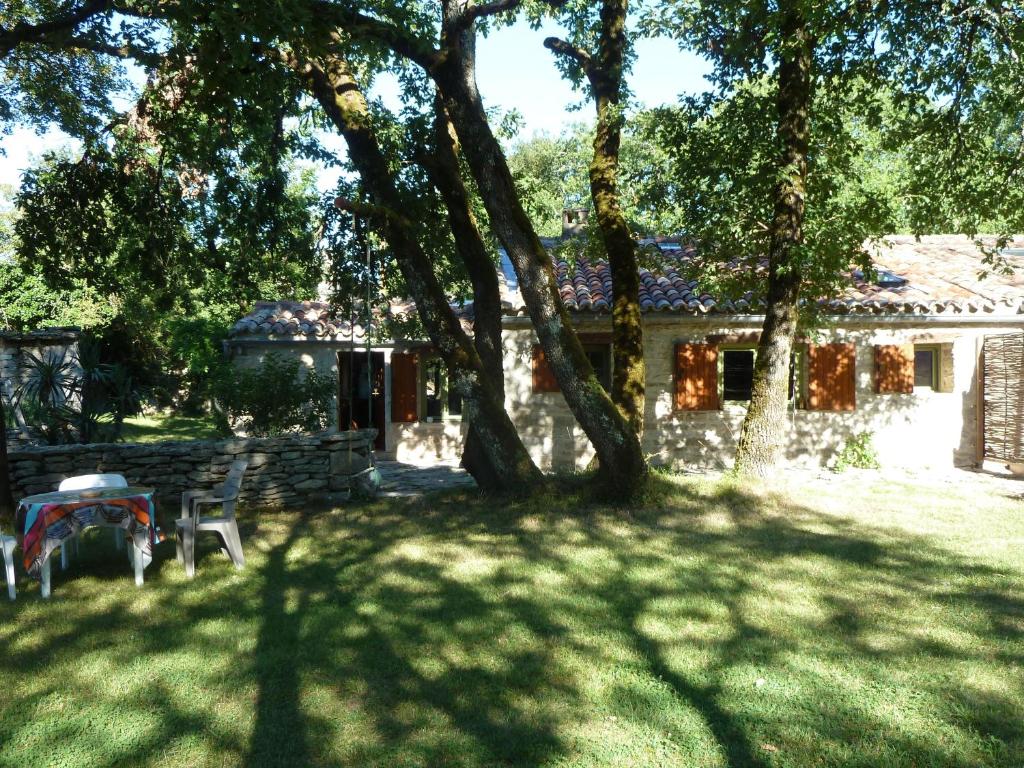 Zahrada ubytování Le gîte de Paxou