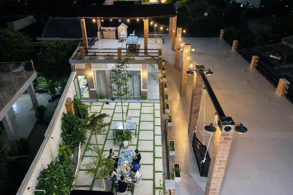 En balkon eller terrasse på Dượng Tài Homestay