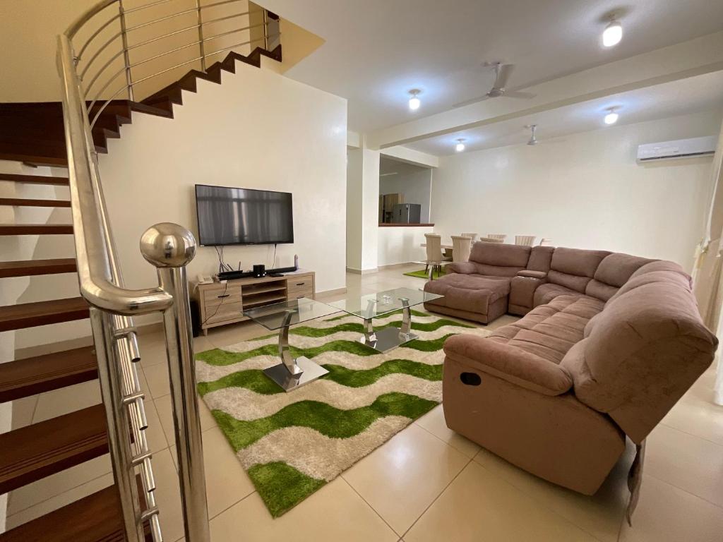 Et opholdsområde på Nyali Golf View Residence