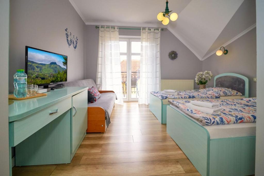 Villa Polka - Driepersoonskamer Met Balkon