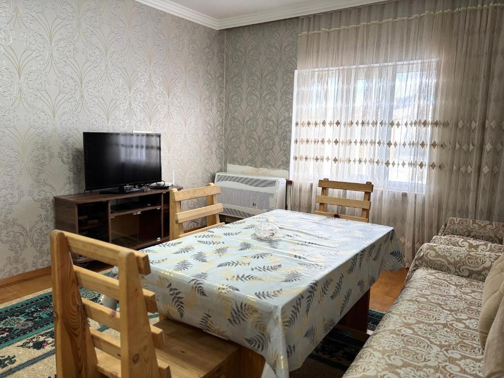 Giường trong phòng chung tại Skyview