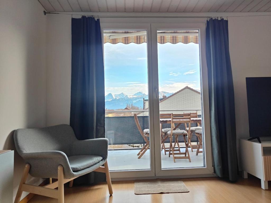 Thun Mountain View Stay – Central & Quiet