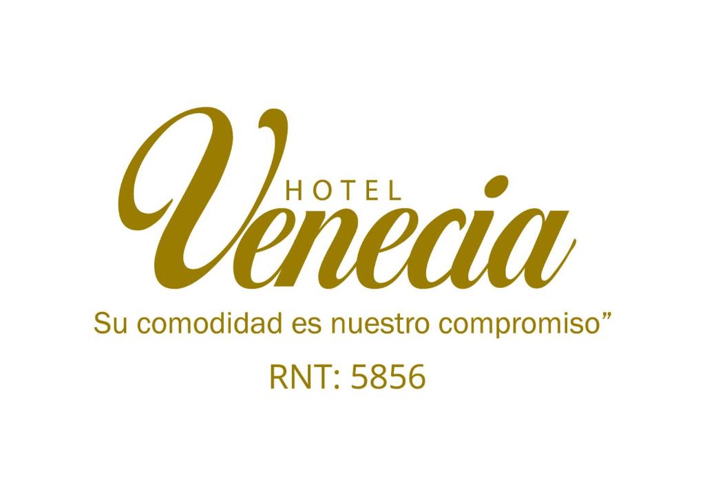Et logo, certifikat, skilt eller en pris der bliver vist frem på Hotel Venecia Confort