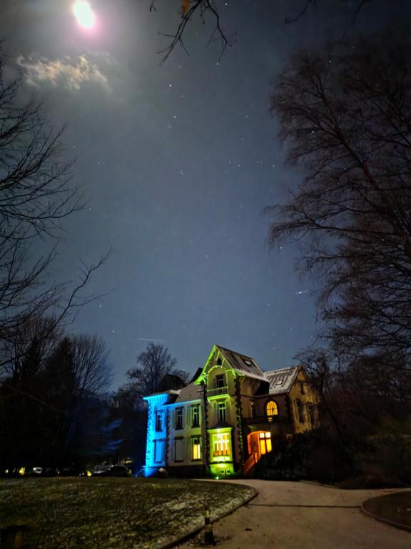 Bygningen som pensionatet ligger i