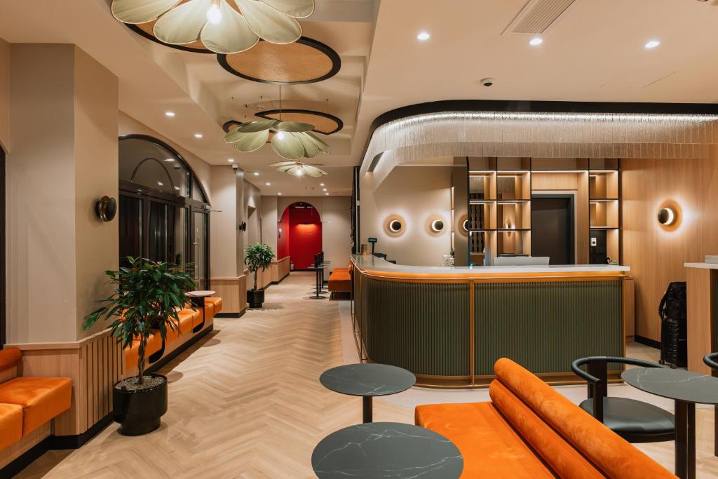 Et opholdsområde på Hotel Trianon