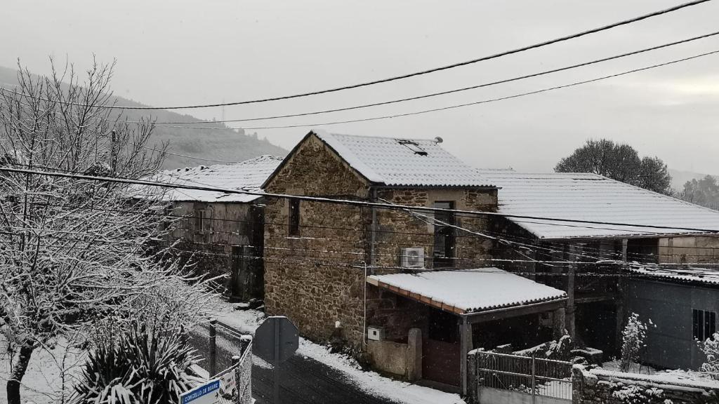 La Gavina durante l'inverno