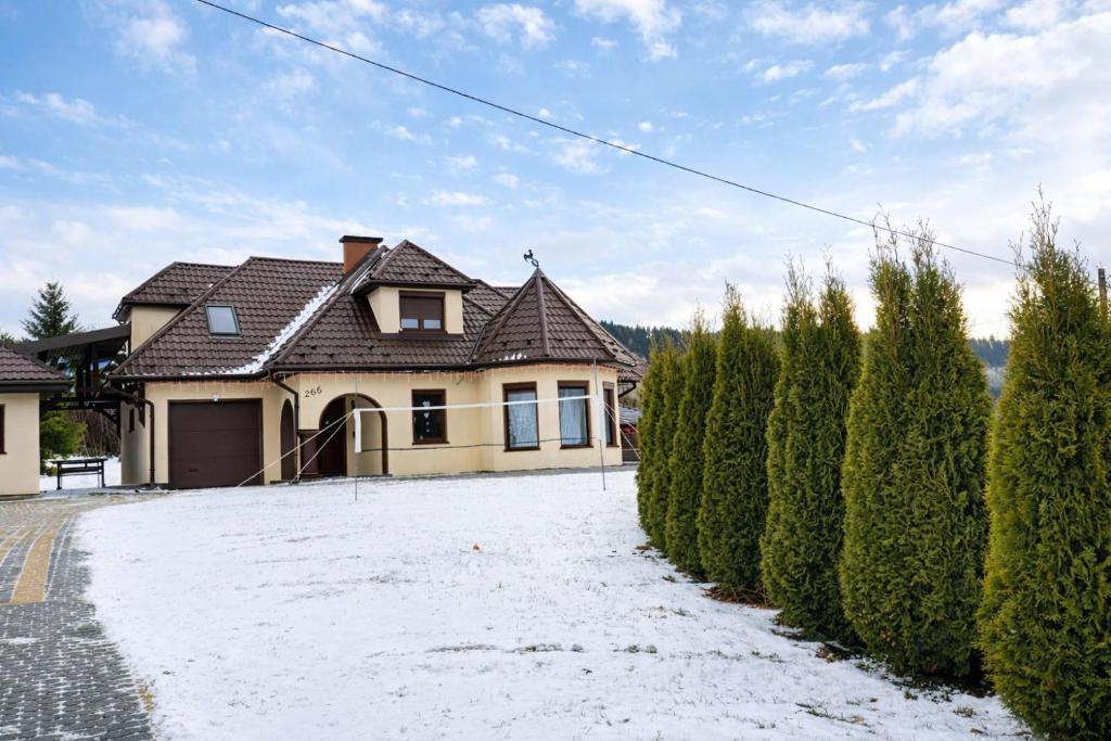 Budova, kde se prázdninový dům nachází