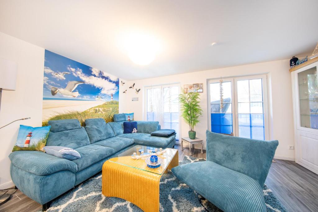 Khu vực ghế ngồi tại Alte Fischfabrik Am Leuchtturm