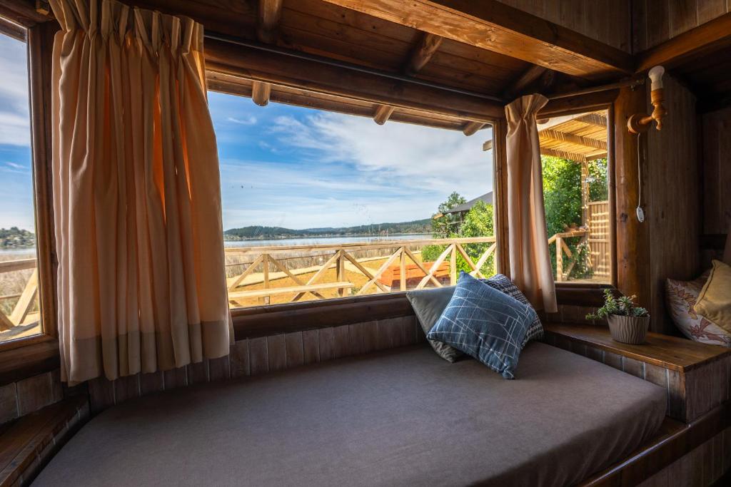 Naturlandskabet i nærheden af feriehuset