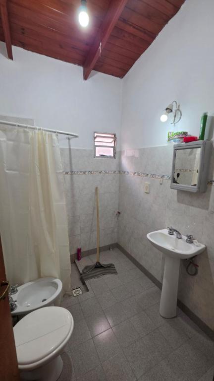 Cabaña centrica con camas individuales a 100m de la ruta