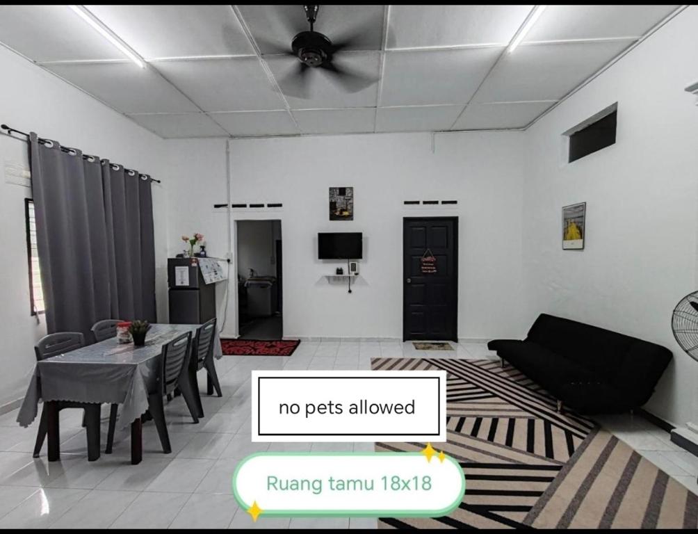 Et opholdsområde på Rahmah Homestay Temerloh