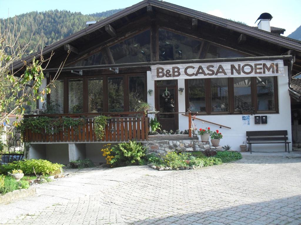 Budova, kde se bed and breakfast nachází