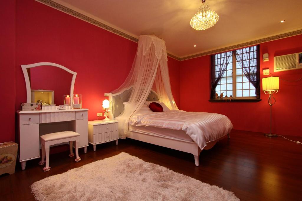 Postel nebo postele na pokoji v ubytování Star Shine B&B