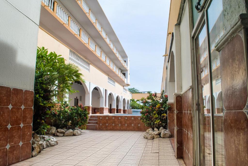 Budova, kde se hotel nachází