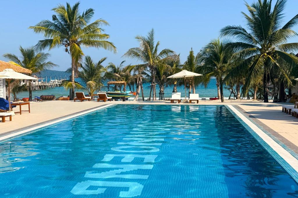Bazén v ubytování SoonNoeng Resort nebo v jeho okolí