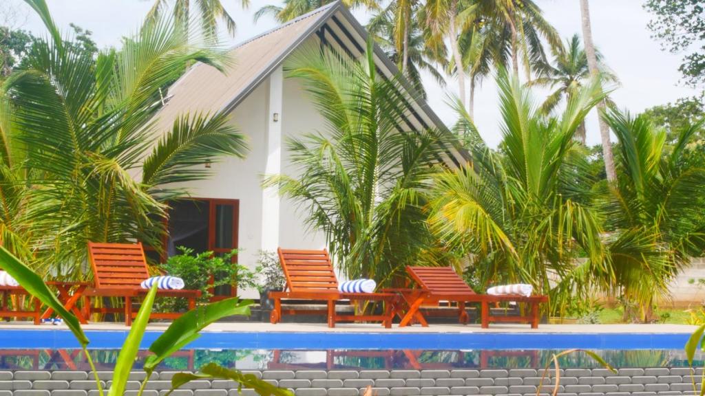 Swimmingpoolen hos eller tæt på Green Luxe