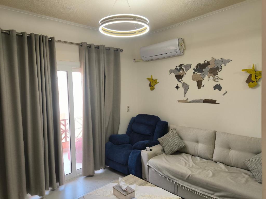 Khu vực ghế ngồi tại la Hacienda Cozy Studio Chalet