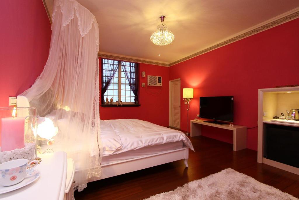 Postel nebo postele na pokoji v ubytování Star Shine B&B