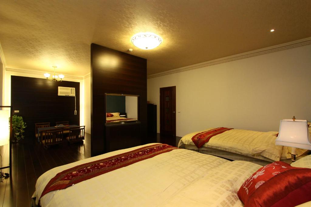 Postel nebo postele na pokoji v ubytování Star Shine B&B
