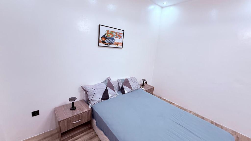 Katil atau katil-katil dalam bilik di House moderne