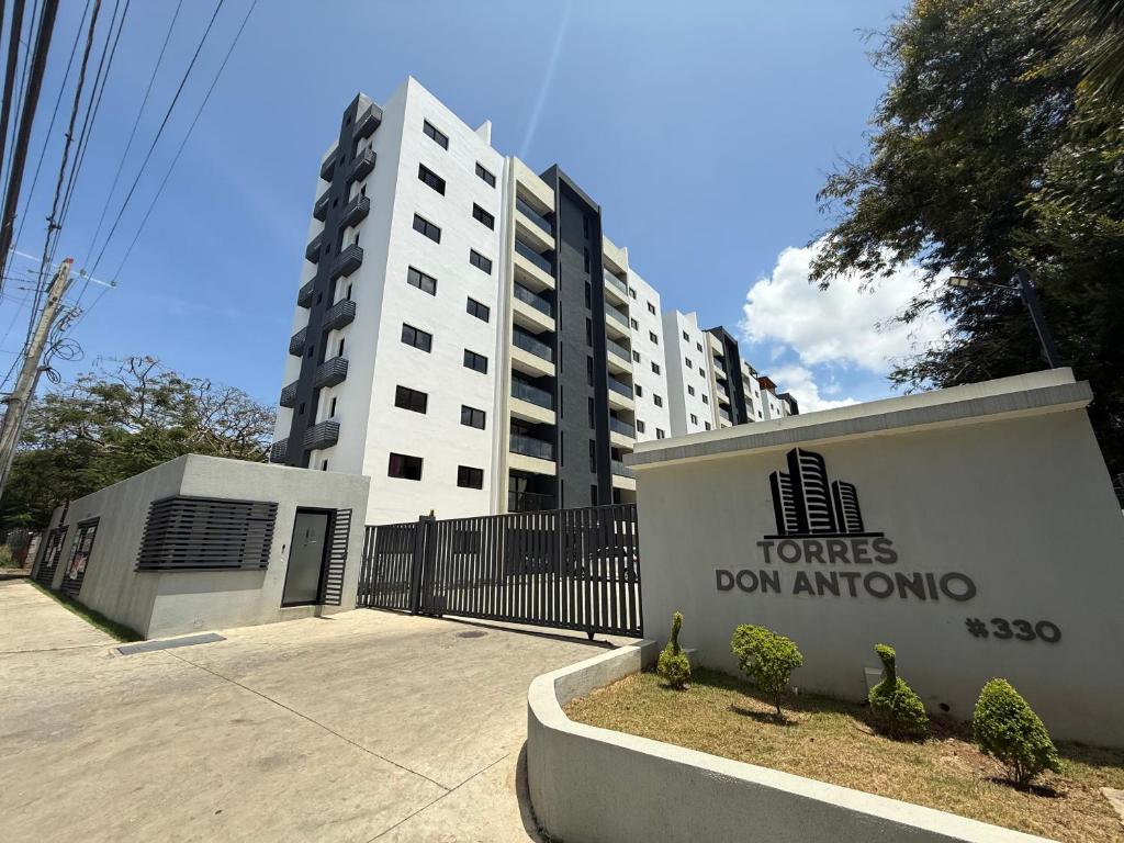 Bygningen som lejligheden ligger i