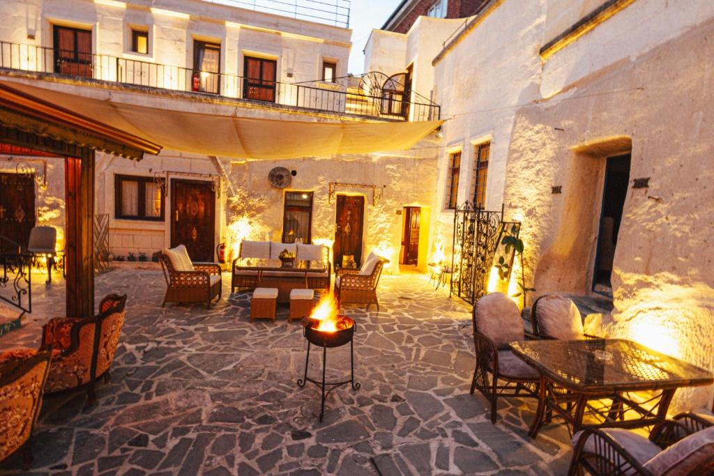 En balkon eller terrasse på Young Cave