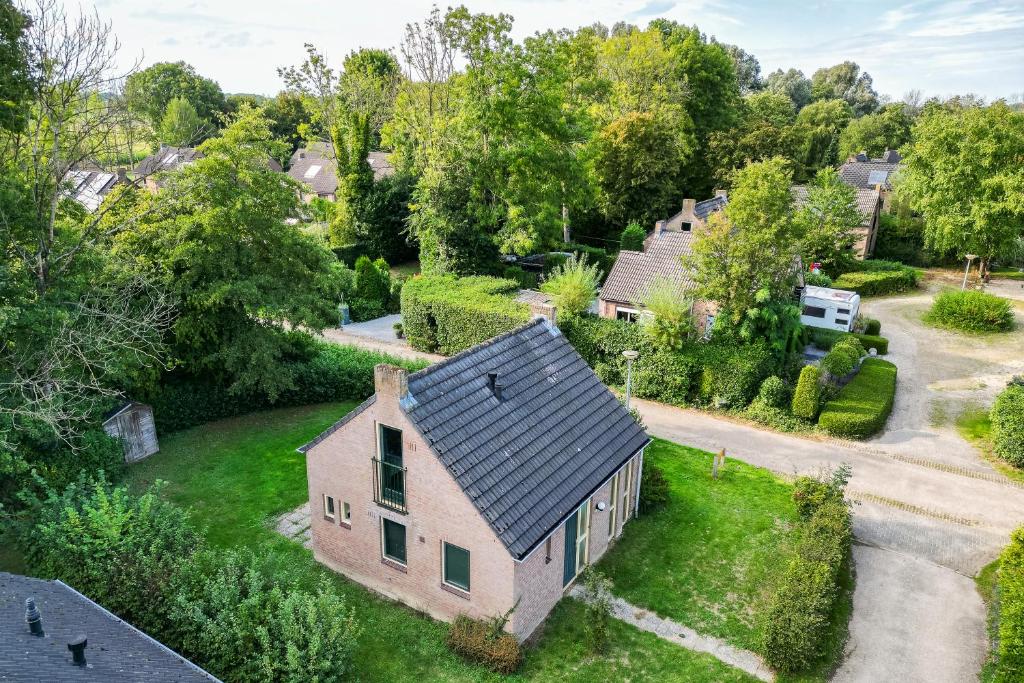 an aerial view of a house at 4-Person Forest 159 Bungalow in Ewijk