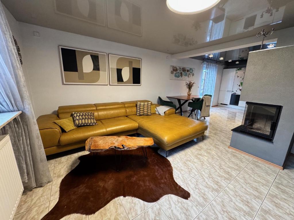 Khu vực ghế ngồi tại LifeStyle Apartment Sinsheim