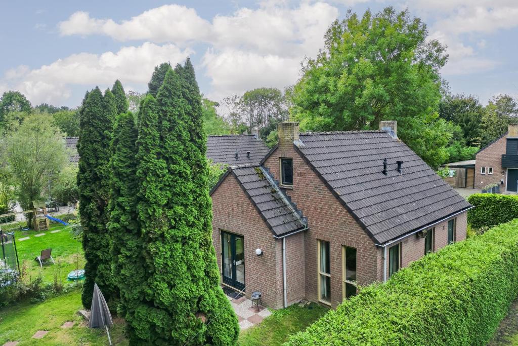 an aerial view of a house with a roof at 6 - Persoons Forest 231 Bungalow in Ewijk