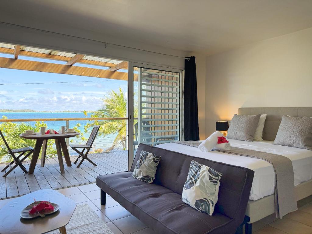 Studio with a view of a heavenly lagoon - photo 5 - Bora Bora, Polynésie