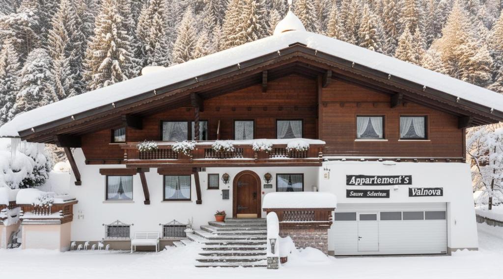 Appartment Valnova / Barga om vinteren