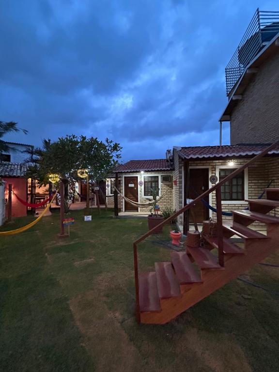 En have udenfor Pousada Ventoria