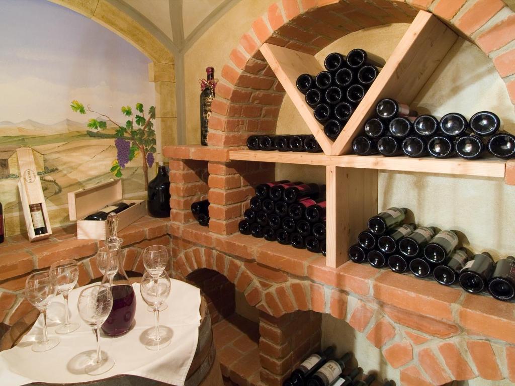 Nápoje v ubytování Hotel Garberwirt