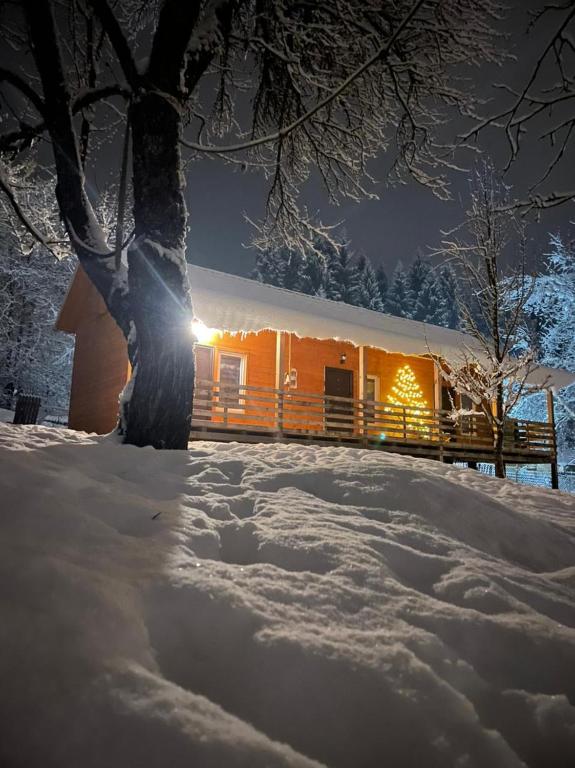 Cottage Shgedi a l'hivern